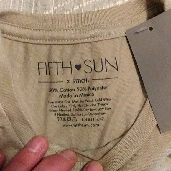 Cotton stretch Fitted Tee " Coffee Please" - Picture 2 of 3